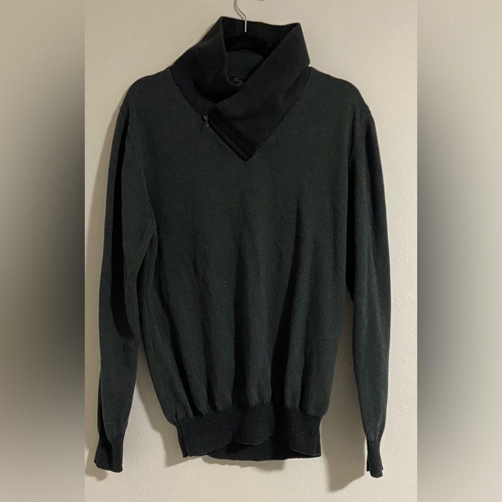 Rare Rabbit Made In India Men’s Full Zip Knit Sweater Gray Size Medium M